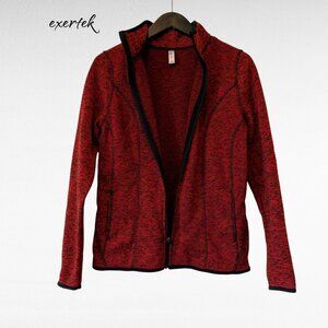 Exertek Ladies Performance fleece zip-up top/cardigan/jacket   Sz M
